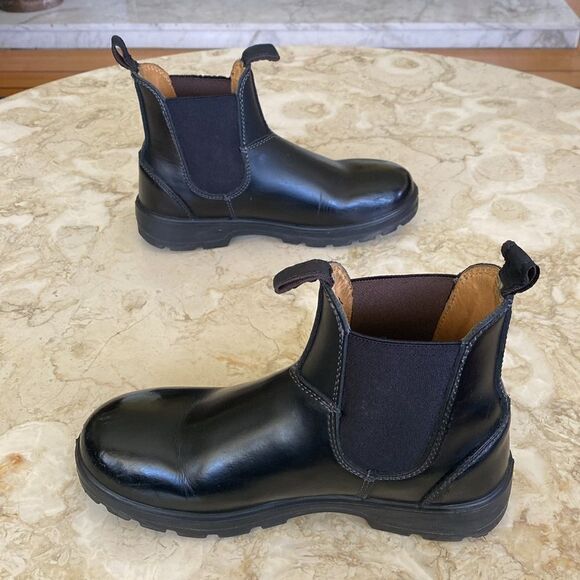 NWOT Aquatherm Leather Water Resistant 3M Insulated Chelsea Boots - Picture 5 of 16